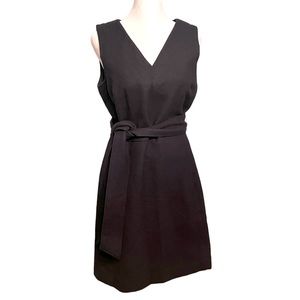 J. Crew Fully Lined Wool Dress with Sash, Sz 6